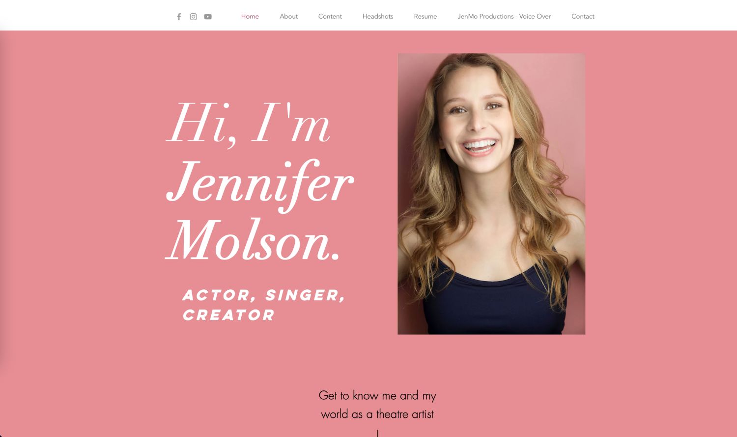 Jennifer Molson Website